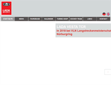 Tablet Screenshot of lada-sport.de